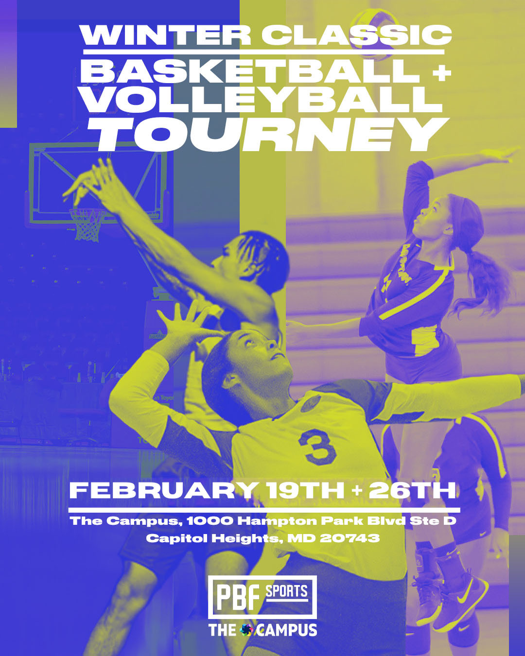 Winter Classic Basketball + Volleyball Tourney